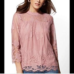 Soho New York & Co. lace blouse